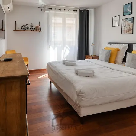Le Carnot For 2 By Sunset 아파트 앙티브